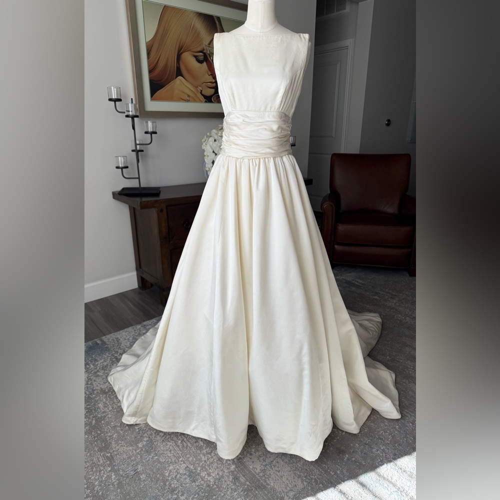 Priscilla of Boston Cream Wedding Dress